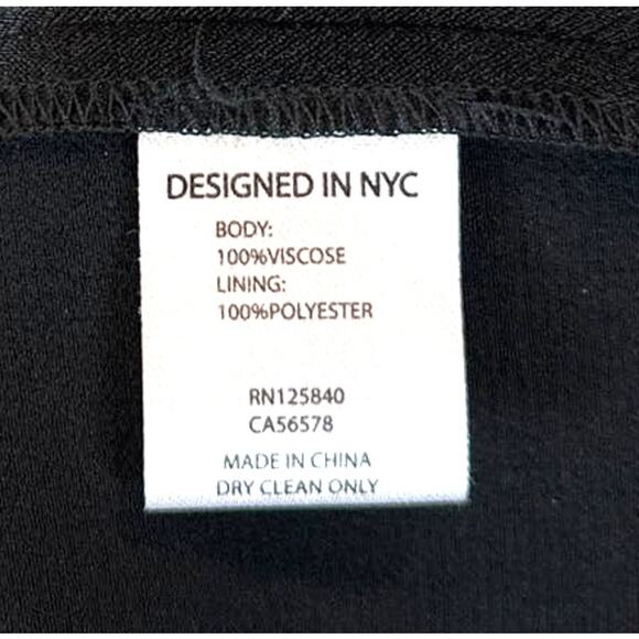 Intermix Women's Claire Crepe Satin Maxi Gown Size 8 Black Halter Formal Luxury - Picture 10 of 11